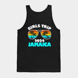 Girls Trip Jamaica 2024 Beach Womens Weekend Birthday Squad Tank Top